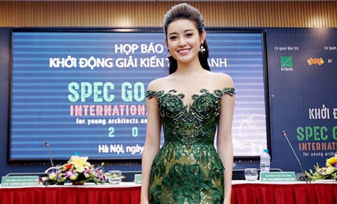 Á hậu Huyền My làm MC cuộc thi Kiến trúc xanh Á hậu Huyền My làm MC cuộc thi Kiến trúc xanh