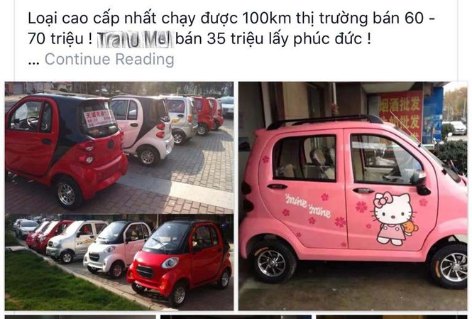 Ô tô điện rao bán đầy trên mạng: Mua nhưng không được sử dụng Ô tô điện rao bán đầy trên mạng: Mua nhưng không được sử dụng