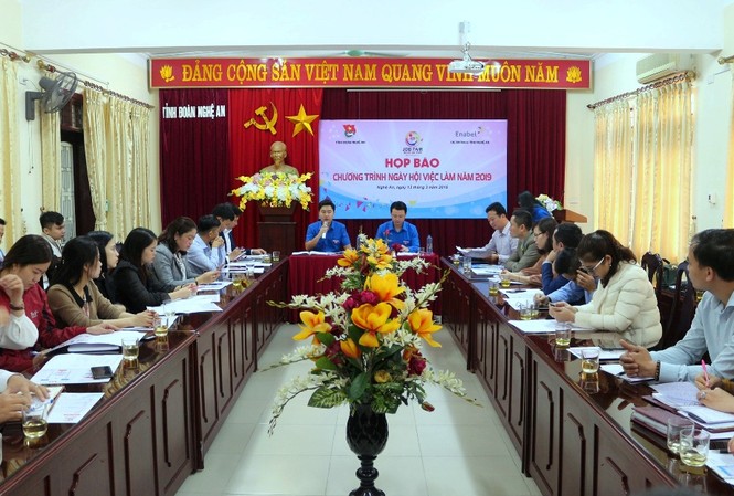 Tỉnh đoàn Nghệ An tổ chức 'Ngày hội việc làm năm 2019' Tỉnh đoàn Nghệ An tổ chức 'Ngày hội việc làm năm 2019'