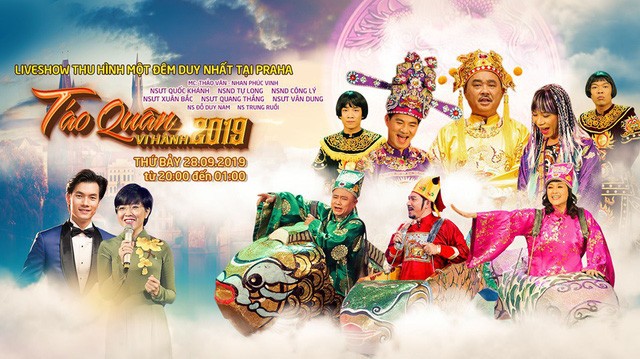 Quốc Khánh, Xuân Bắc, Công Lý, Tự Long hội ngộ tập Táo quân vi hành châu Âu Ê kíp Táo quân chuẩn bị lên đường sang châu Âu