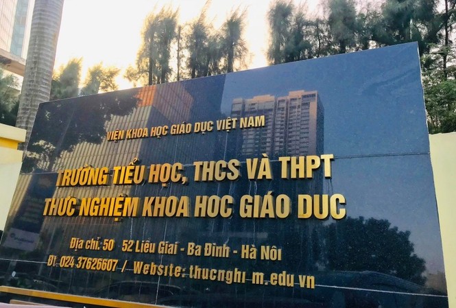 Trường tiểu học, THCS và THPT Thực nghiệm Khoa học giáo dục.