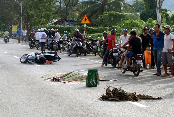 Truy tìm phương tiện gây tai nạn chết người Hiện trường vụ tai nạn
