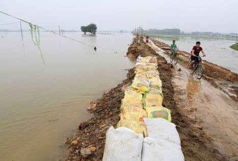 Ứng phó siêu bão, Hà Nội sẵn sàng phương án sơ tán dân ven sông Ứng phó siêu bão, Hà Nội sẵn sàng phương án sơ tán dân ven sông