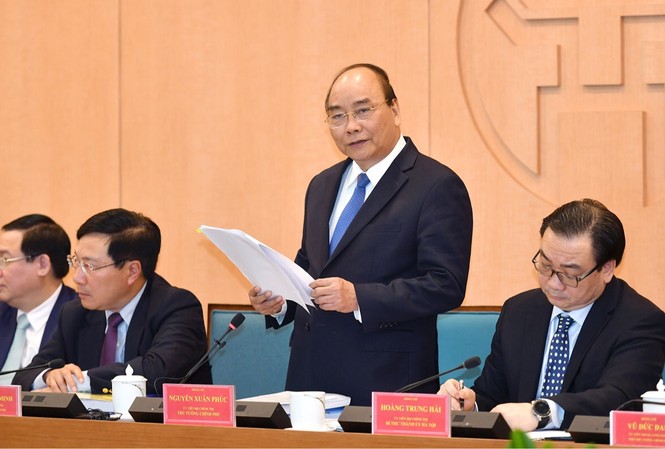Thủ tướng Chính phủ: Bỏ ngay quan điểm 'quyền anh, quyền tôi' Thủ tướng phát biểu chỉ đạo tại buổi làm việc. Ảnh: Như Ý