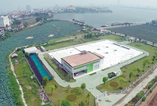Hà Nội học tập Đức kinh nghiệm xử lý nước thải Dự án Xử lý nước thải Hồ Tây có công suất 33.000 m3/ngày