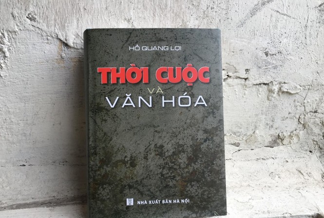 Ra mắt cuốn sách 'Thời cuộc và Văn hóa' của nhà báo Hồ Quang Lợi Bìa sách Thời cuộc và văn hóa