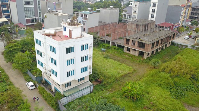 Chỉ hơn 10% công trình xây dựng 'chạy' lên quận ở Hà Nội được cấp phép Ảnh minh họa