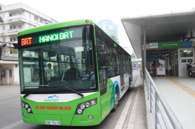 Tăng tần suất xe buýt BRT thêm 20 lượt mỗi ngày Xe buýt nhanh được tăng thêm tần suất 20 lượt mỗi ngày