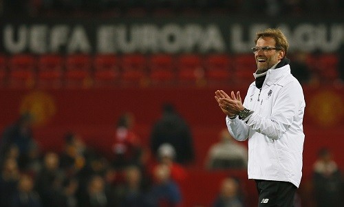 Liverpool tiễn Man Utd khỏi Europa League Klopp thành công vượt ải Old Trafford. Ảnh: Reuters.