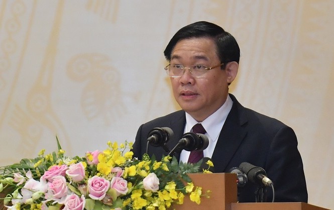 Chính phủ quyết đẩy lùi 'tín dụng đen', kiểm soát chuyển đổi đất đai Phó Thủ tướng Vương Đình Huệ (ảnh N.H)