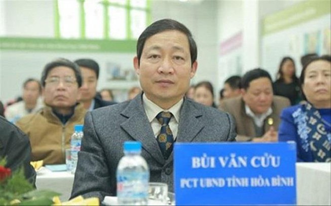Để xảy ra gian lận thi cử, Phó Chủ tịch Hòa Bình bị kỷ luật cảnh cáo Ông Bùi Văn Cửu bị Thủ tướng kỷ luật bằng hình thức cảnh cáo (ảnh VDL)