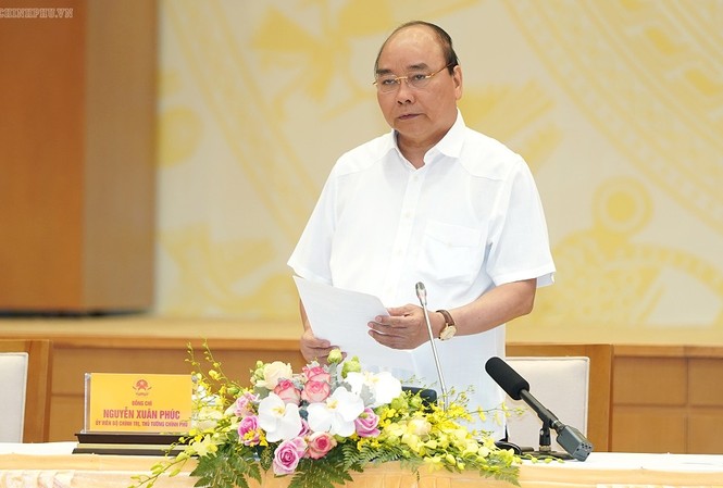 Đề bạt cán bộ phải xem lĩnh vực phụ trách có chậm trễ, thất thoát không? Thủ tướn g Nguyễn Xuân Phúc (ảnh Q.H)