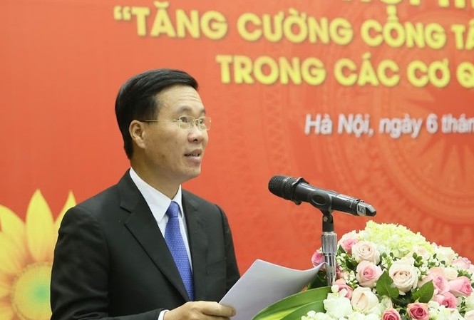 Có hiện tượng cố bẻ cong ngòi bút, tiếp tay cho tiêu cực Trưởng Ban Tuyên giáo T.Ư Võ Văn Thưởng