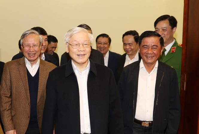 Xét xử sơ thẩm 10 đại án nghiêm trọng trong năm 2020 Tổng Bí thư, Chủ tịch nước Nguyễn Phú Trọng chủ trì phiên họp Ban Chỉ đạo T.Ư về PCTN. Ảnh: TTXVN