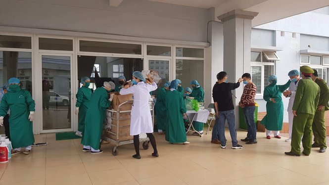 Người bị cách ly y tế dịch COVID-19 được hỗ trợ tiền ăn 80 nghìn đồng/ngày Khu vực cách ly y tế phòng chống dịch COVID-19