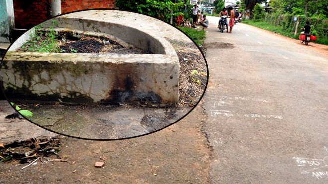 Nhóm cẩu tặc làm ba người chết khai bắn súng xung điện Hiện trường nơi nhóm cẩu tặc nghi dùng súng bắn khiến ba thanh niên thiệt mạng trên đường Nguyễn Kim Cương vào tối 14/6. Ảnh: Người lao động