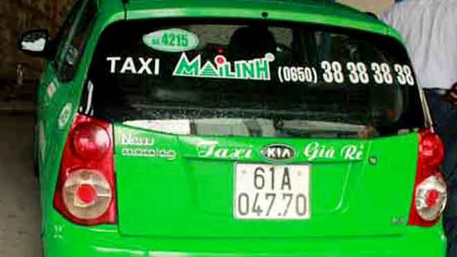 Bắt nghi can người nước ngoài trộm xe taxi Chiếc taxi ông Zhu Dong Cheng đã lấy cắp