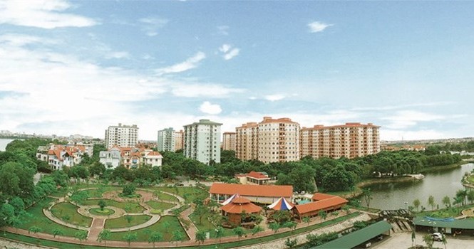 Quy hoạch Khu đô thị Nam hồ Linh Đàm: Công trình cao nhất 35 tầng Một góc khu Linh Đàm