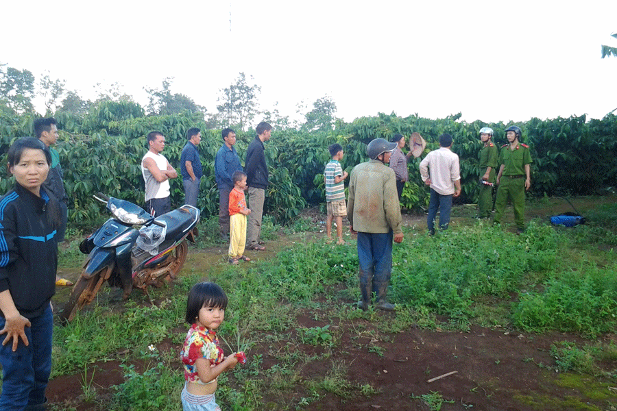 4 người chết, nhiều người trọng thương vì bị truy sát ở Gia Lai Khu rẫy xảy ra trọng án. Ảnh: Ngọc Linh
