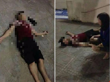 Nam sinh viên chết bất thường giữa sân trường Hiện trường vụ việc