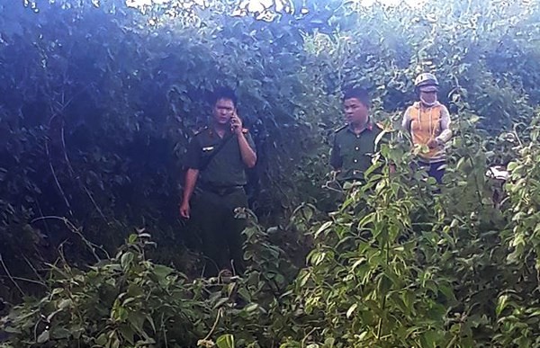 Đã bắt được nghi phạm hiếp giết bé gái 14 tuổi Lực lượng Công an Gia Lai đang tổ chức khám nghiệm tại hiện trường.