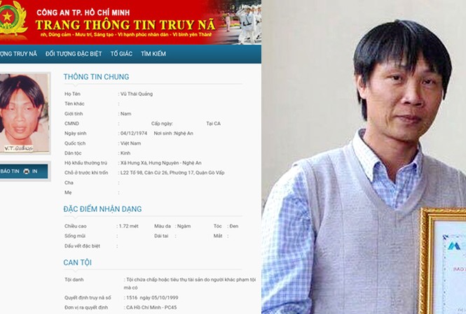 Công an Nghệ An: Phóng viên là đối tượng truy nã ra đầu thú Công an Nghệ An: Phóng viên là đối tượng truy nã ra đầu thú