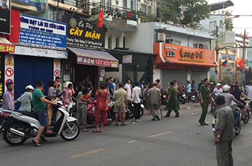 Người đàn ông Hàn Quốc thừa nhận sát hại cô gái ở Sài Gòn Hiện trường khu nhà trọ nơi người phụ nữ bị sát hại