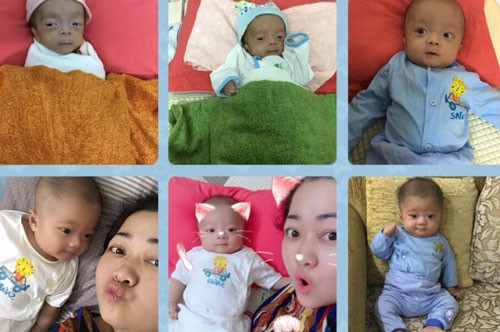 Cô gái Sài Gòn từ chối cấp cứu để con được sống Con trai chị Hương từ lúc sinh non tới hiện tại được 6 tháng, khỏe mạnh, đáng yêu