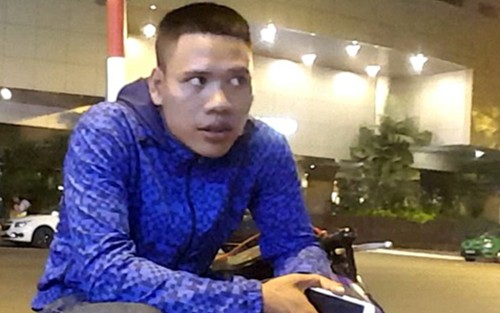 Giang hồ cho vay nặng lãi núp bóng trang web tài chính ở Sài Gòn Tư, cầm đầu băng giang hồ. Ảnh: Công an cung cấp