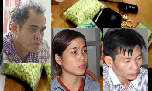 Thu 11 kg ma túy, 5 tỷ đồng và 'hàng nóng' trong đường dây ma túy Những người trong băng nhóm bị bắt giữ
