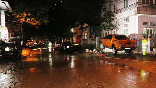 Súng quân dụng cướp cò, nam thanh niên trọng thương Hiện trường nơi xảy ra vụ việc