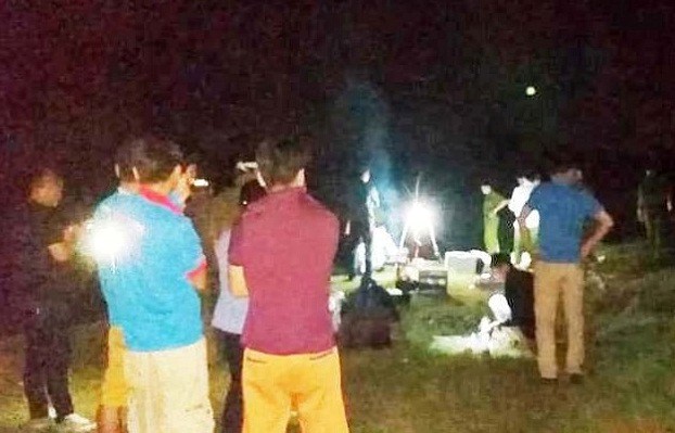 Phát hiện thi thể nghi phạm sát hại vợ sau một tháng 'mất tích' Hiện trường nơi phát hiện thi thể Lê Văn Chiến