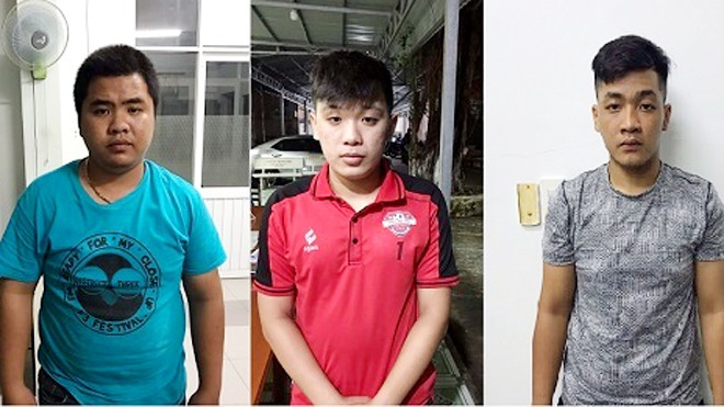 Mâu thuẫn trên sân bóng, nam thanh niên bị đánh tử vong 3 đối tượng tại cơ quan điều tra. Ảnh: CQĐT