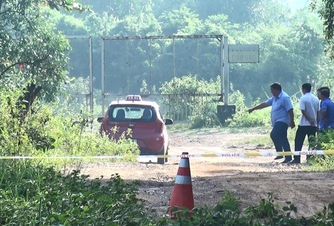 Tấn công tài xế taxi, cướp tài sản ở Bình Dương Cơ quan điều tra khám nghiệm hiện trường, điều tra làm rõ vụ án