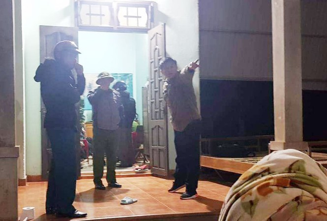 Nổ súng trong đêm, nữ giáo viên cùng 2 con thương vong Hiện trường xảy ra vụ việc