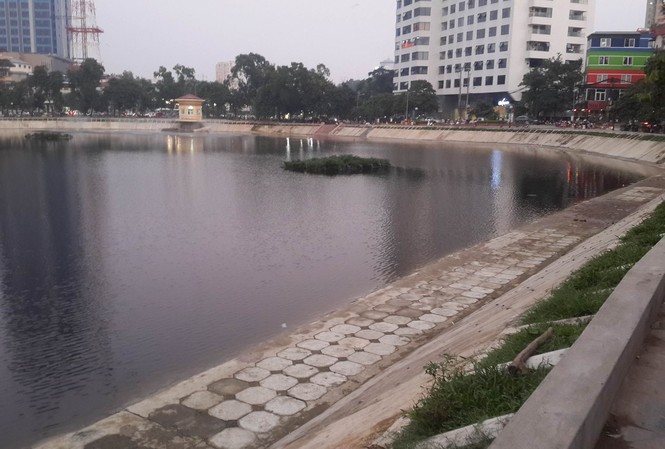 Nam thanh niên tử vong khi tắm ở hồ Ngọc Khánh Hồ Ngọc Khánh nơi diễn ra sự việc.