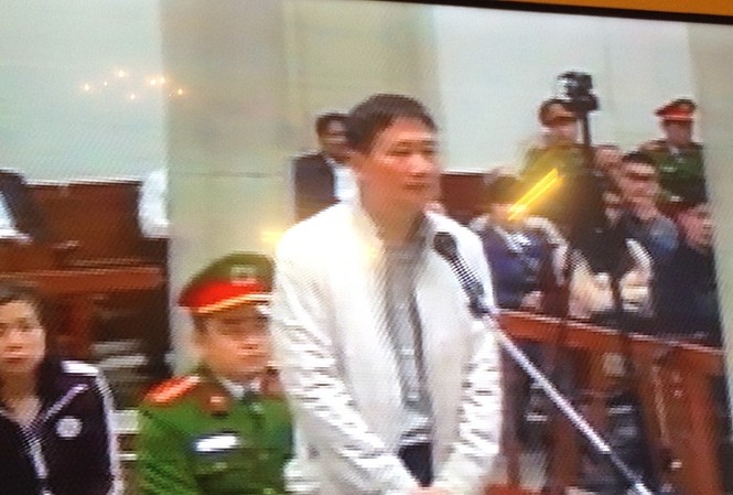 Trịnh Xuân Thanh: Báo chí vẽ hình ảnh bị cáo như 'ngáo ộp' Bị cáo Trịnh Xuân Thanh.