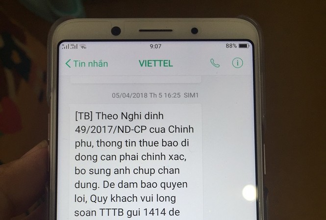 Không cứng nhắc khi thực hiện bổ sung ảnh chân dung thuê bao Không cứng nhắc khi thực hiện bổ sung ảnh chân dung thuê bao