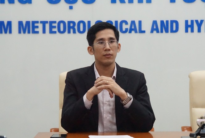 Bão số 9 gây ra 'tổ hợp liên hoàn' thiên tai nguy hiểm Ông Trần Quang Năng, Trưởng phòng Dự báo Thời tiết của Trung tâm Dự báo Khí tượng Thủy văn Quốc gia.