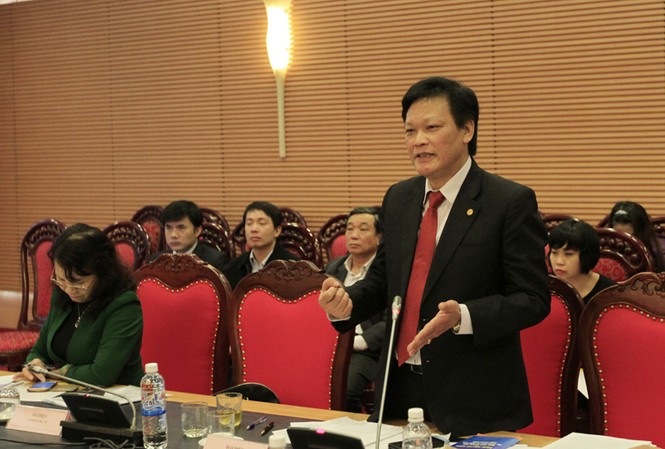 Thứ trưởng Thăng: Hai con tôi đi du học cũng không về Thứ trưởng Bộ Nội vụ Nguyễn Duy Thăng. Ảnh: Trường Phong