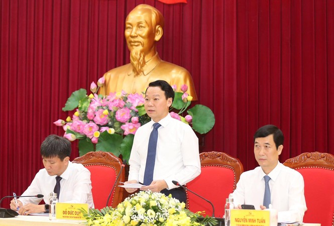 Yên Bái: 100% bí thư cấp huyện không phải là người địa phương Chủ tịch UBND tỉnh Yên Bái Đỗ Đức Duy. Ảnh: Như Ý