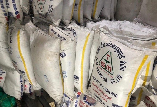 TPHCM bắt hơn 10 tấn đường lậu chuẩn bị tung ra thị trường Đường lậu được đóng sẵn bao, chuẩn bị đưa ra thị trường