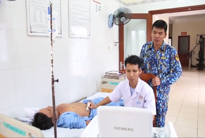 Trung tâm Y tế Trường Sa cấp cứu ngư dân viêm ruột thừa cấp Trung tâm Y tế Trường Sa cấp cứu ngư dân viêm ruột thừa cấp