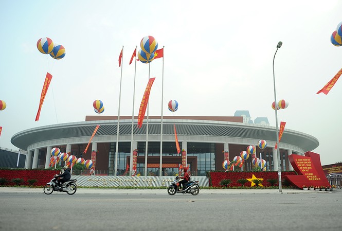 Cung hữu nghị Việt - Trung trước giờ đón ông Tập Cận Bình Cung hữu nghị Việt - Trung trước giờ đón ông Tập Cận Bình