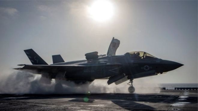Đến lượt Trung Quốc muốn có tiêm kích F-35 nội địa Một chiếc F-35 của Mỹ
