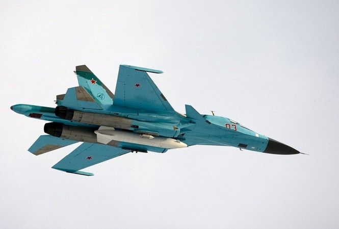 Chiến đấu cơ đa năng nhất trong không quân Nga, không phải Su-35, Su-57 Chiến đấu cơ Su-34 của Không quân Nga