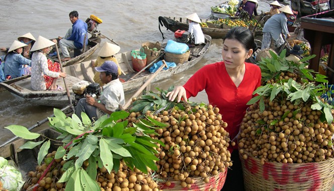 Sông Mê Kông mãi là cầu nối hữu nghị Cuộc sống người dân ĐBSCL sẽ bị ảnh hưởng nếu dòng Mê Kông không được đối xử một cách có trách nhiệm. Ảnh: T.L