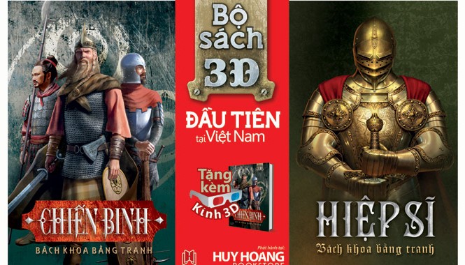 Bộ sách 3D đầu tiên tại Việt Nam Bộ sách 3D đầu tiên tại Việt Nam
