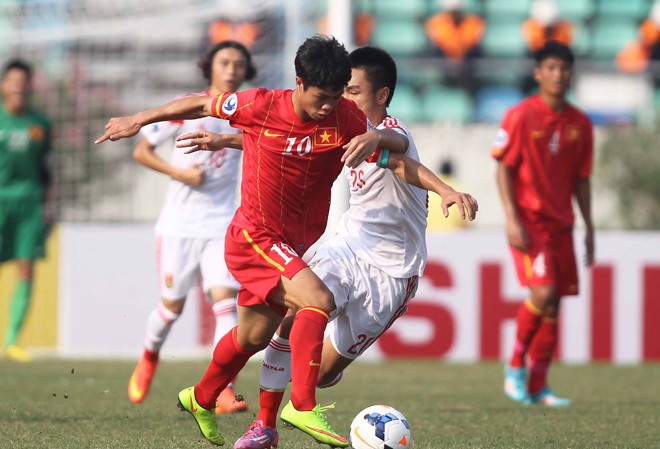 HLV U19 Trung Quốc Zheng Xiong: Việt Nam chơi hay hơn Công Phượng (10) luôn được đối thủ đánh giá cao. Ảnh: VSI