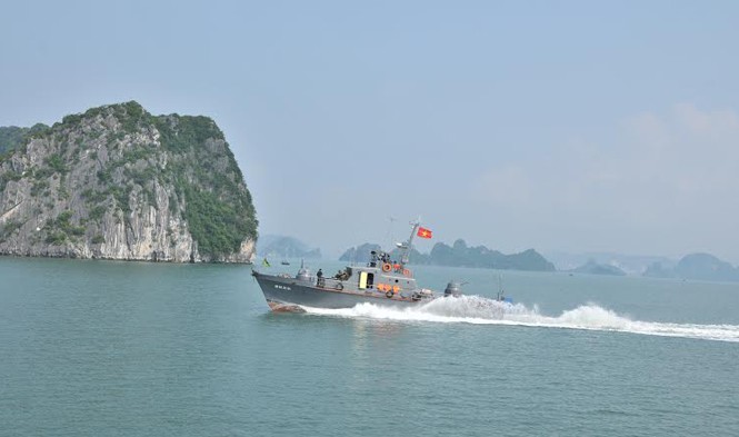 Bảo vệ chủ quyền, giữ gìn an ninh trật tự vùng biển Vịnh Bắc Bộ Trên đường tuần tra
